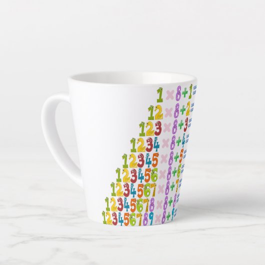 Coolere Funny Math Equations Milchtasse (Linke Ecke)