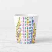 Coolere Funny Math Equations Milchtasse (Vorderseite)