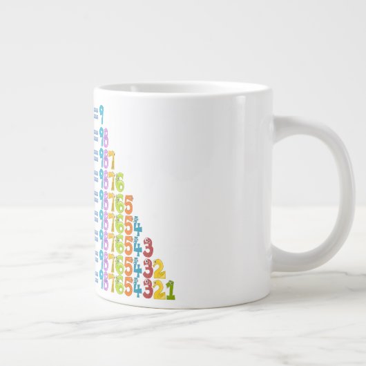 Coolere Funny Math Equations Spezialität Tasse (Rechts)