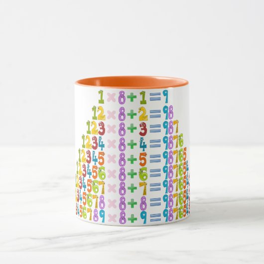Coolere Funny Math Equations Tasse (Zentrum)