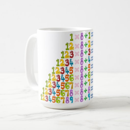 Coolere Funny Math Equations Tasse (Vorderseite Links)