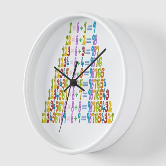 Coolere Funny Math Equations Uhr (Winkel)