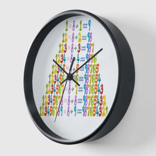 Coolere Funny Math Equations Uhr (Winkel)