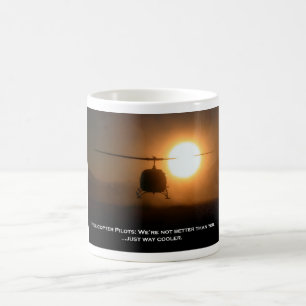 Coolerer Versuchshubschrauber Kaffeetasse
