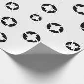 Cooles 0 x Kryptowährungszeichen Geschenkpapier (Ecke)