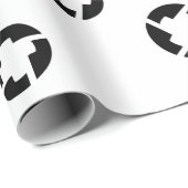 Cooles 0 x Kryptowährungszeichen Geschenkpapier (Rolleneckpunkt)