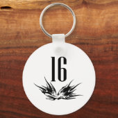 Cooles 16. Geburtstagsgeschenk Schlüsselanhänger (Vorderseite)
