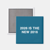 Cooles 2016 Geschenk Big Text Gen Magnet (Vorderseite/Rückseite)