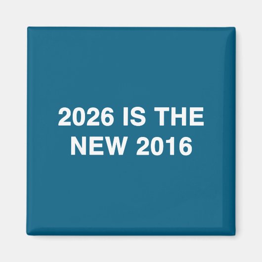 Cooles 2016 Geschenk Big Text Gen Magnet (Vorne)