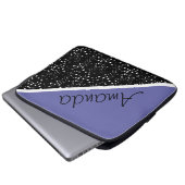 Cooles 3-Töne-Design personalisierte Notebookhülle Laptopschutzhülle (Vorne Knopf)