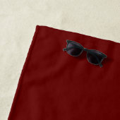 Cooles 3-Töne-Design Strandtuch (Beispiel)