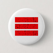 Cooles 3-zeiliges Symbol | Einheitlichkeit und Har Button (Vorderseite)