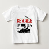 Cooles A-10 Warthog Baby T-shirt (Vorderseite)