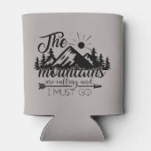 cooles Abenteuer auf dem Berg Dosenkühler (Rückseite)