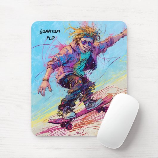 Cooles, abstraktes Animateurmoustiketteppich Mousepad (Mit Mouse)