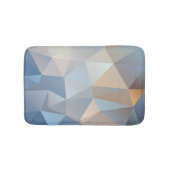 Cooles abstraktes Dreieck-Muster Badematte (Vorderseite)