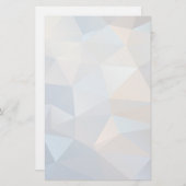 Cooles Abstraktes Dreieck-Muster Briefpapier (Vorne/Hinten)