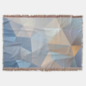 Cooles abstraktes Dreieck-Muster Decke (Vorderseite)