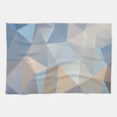 Cooles abstraktes Dreieck-Muster Geschirrtuch (Horizontal)