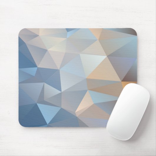 Cooles abstraktes Dreieck-Muster Mousepad (Mit Mouse)