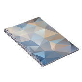 Cooles abstraktes Dreieck-Muster Notizblock (Rechte Seite)