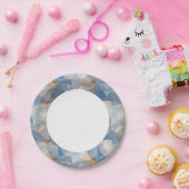 Cooles Abstraktes Dreieck-Muster Pappteller (Party)