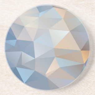 Cooles abstraktes Dreieck-Muster Sandstein Untersetzer