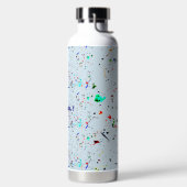 Cooles Abstraktes Muster Trinkflasche (links)