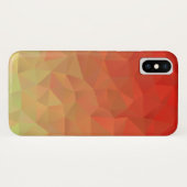 Cooles Abstraktes Polygon geometrisches Muster Case-Mate iPhone Hülle (Rückseite (Horizontal))