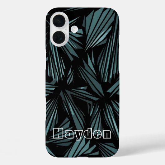 Cooles Abstraktes Schmetterglas Personalisiert Case-Mate iPhone Hülle (Rückseite)