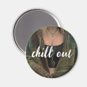 cooles Abzeichen für Ihre Kleidung Magnet (Vorderseite/Rückseite)