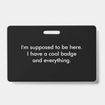 Cooles Abzeichen und alles