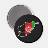 Cooles Afghanistan Magnet (Vorderseite/Rückseite)