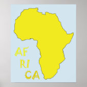 Cooles Afrika-Poster Poster (Vorne)