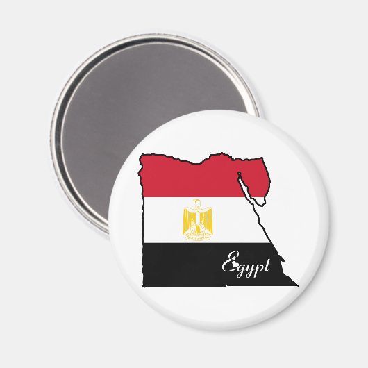 Cooles Ägypten Magnet (Vorderseite/Rückseite)