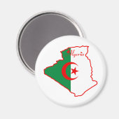 Cooles Algerien Magnet (Vorderseite/Rückseite)