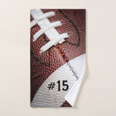 Cooles American Football Nah-Up Foto Badhandtuch Set (Handtuch)
