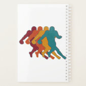 Cooles amerikanisches Fußballdesign Planer (Rückseite)