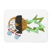 Cooles Ananas-Foto-Magnet Magnet (Horizontal)