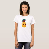 Cooles Ananas-Hemd T-Shirt (Vorne ganz)