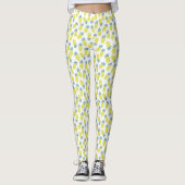 Cooles Ananas-Muster Leggings (Vorderseite)
