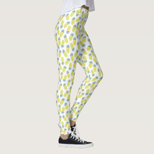 Cooles Ananas-Muster Leggings (Rechts)