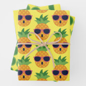 Cooles Ananas-Wrapping-Paper-Set Geschenkpapier Set (Beispiel)