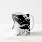 Cooles Anime Eye Ball Café Kaffeetasse (VorderseiteRechts)