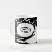 Cooles Anime Eye Ball Café Kaffeetasse (Vorderseite Links)