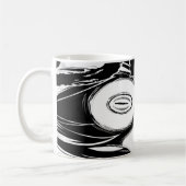 Cooles Anime Eye Ball Café Kaffeetasse (Links)