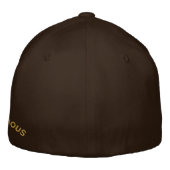 Cooles anonymes Logo mit bestickter Hülle Bestickte Baseballkappe (Rückseite)