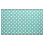 Cooles Aqua Blue Polka Dot Pattern Stoff (Yard (91,4 cm))