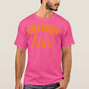 Cooles Archery Girl Funny Lady Athlete Crossbow Ar T-Shirt