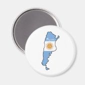 Cooles Argentinien Magnet (Vorderseite/Rückseite)